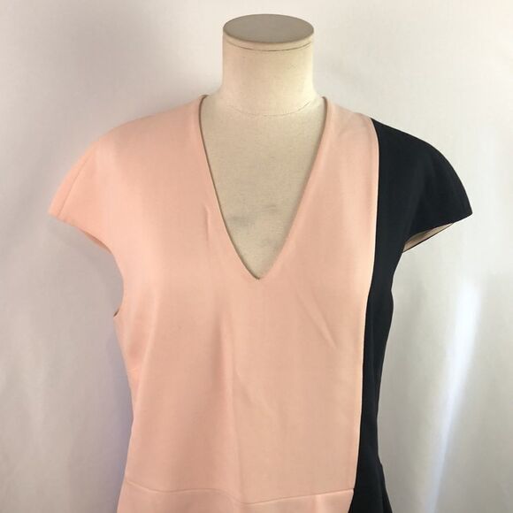 Fendi Pink Black Color Block Dress - Picture 5 of 8